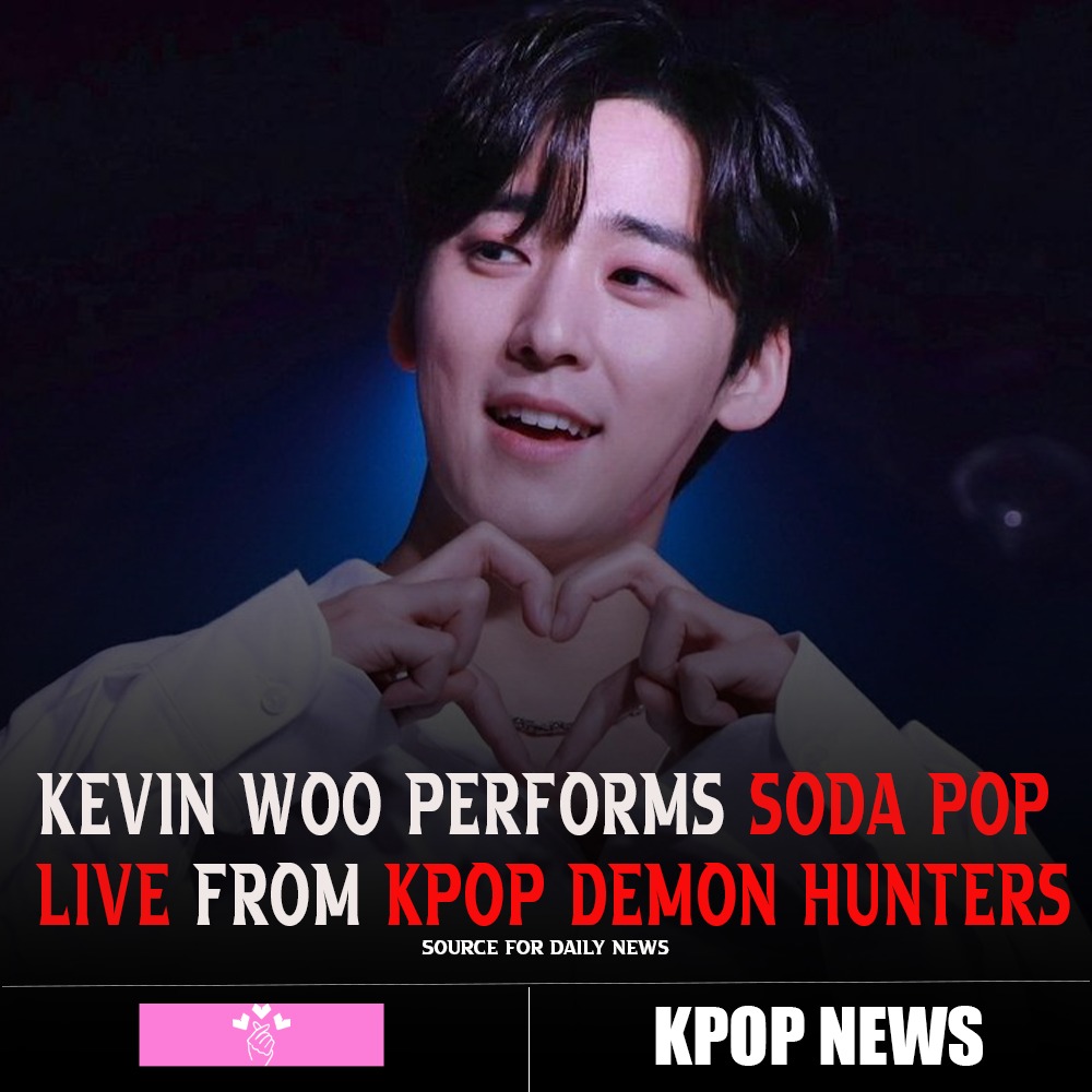 Real life Saja boys' Soda Pop live by Kevin Woo(Singing Voice of
