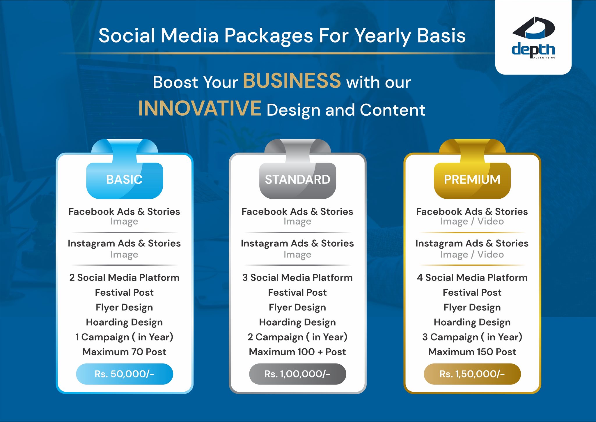 Depth Advertising | Ahmedabad