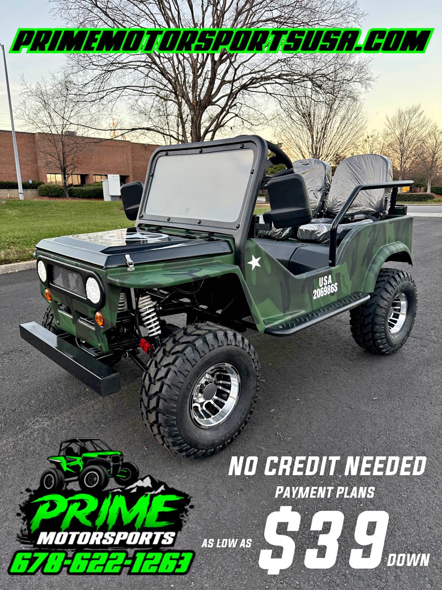 2025 Mini Jeep Wrangler 150cc Go Kart - Powersport Vehicles - Norcross ...