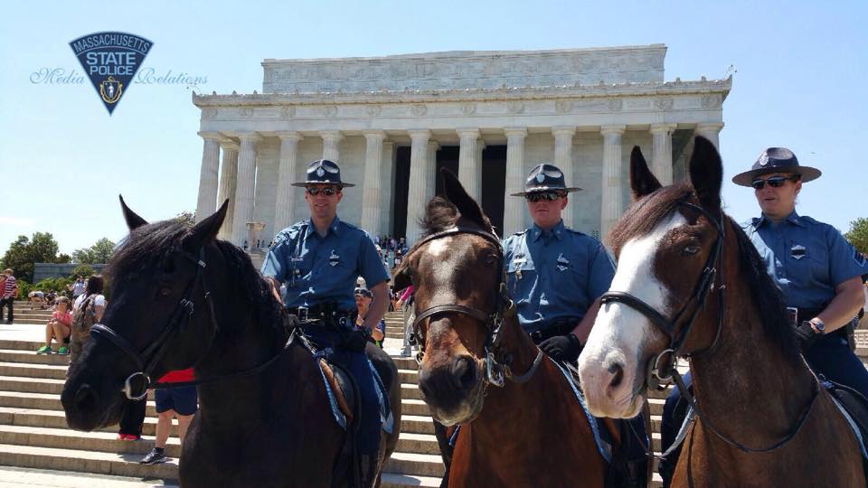 Massachusetts State Police - Mounted Unit at Police Week The State ...