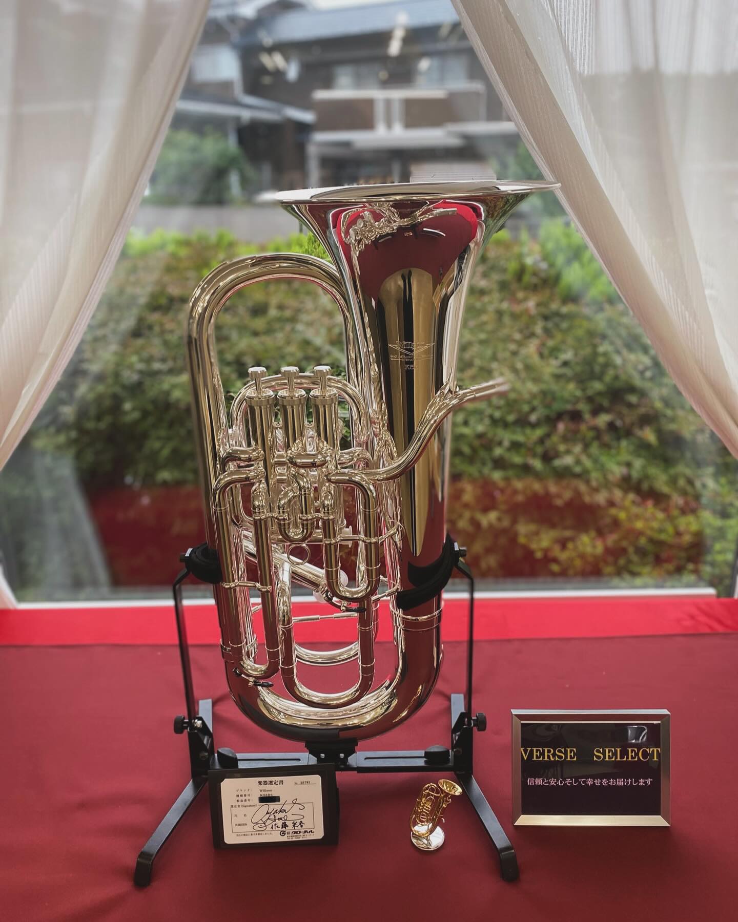 入荷情報♪】 ユーフォニアム Willson K56BS 佐藤采香氏選定品✨入荷 