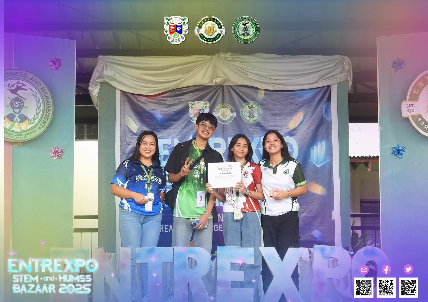 𝐂𝐋𝐎𝐒𝐈𝐍𝐆 𝐓𝐇𝐄... - Entrexpo: NDMU SHS STEM & HUMSS Bazaar 2025 | Facebook