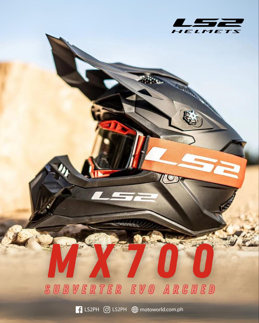 LS2 - Want a helmet that matches your adventurous spirit? The LS2