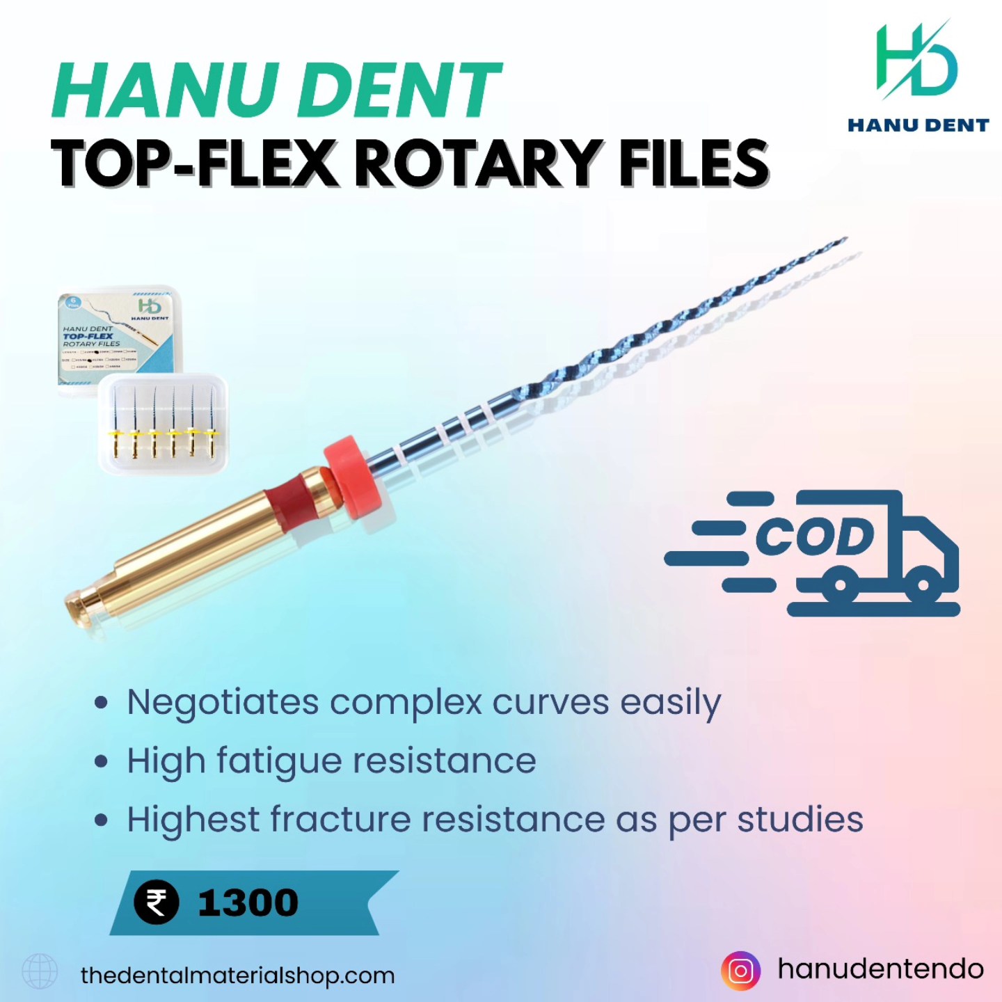 Hanu Dent Endo Instruments by Hanumat