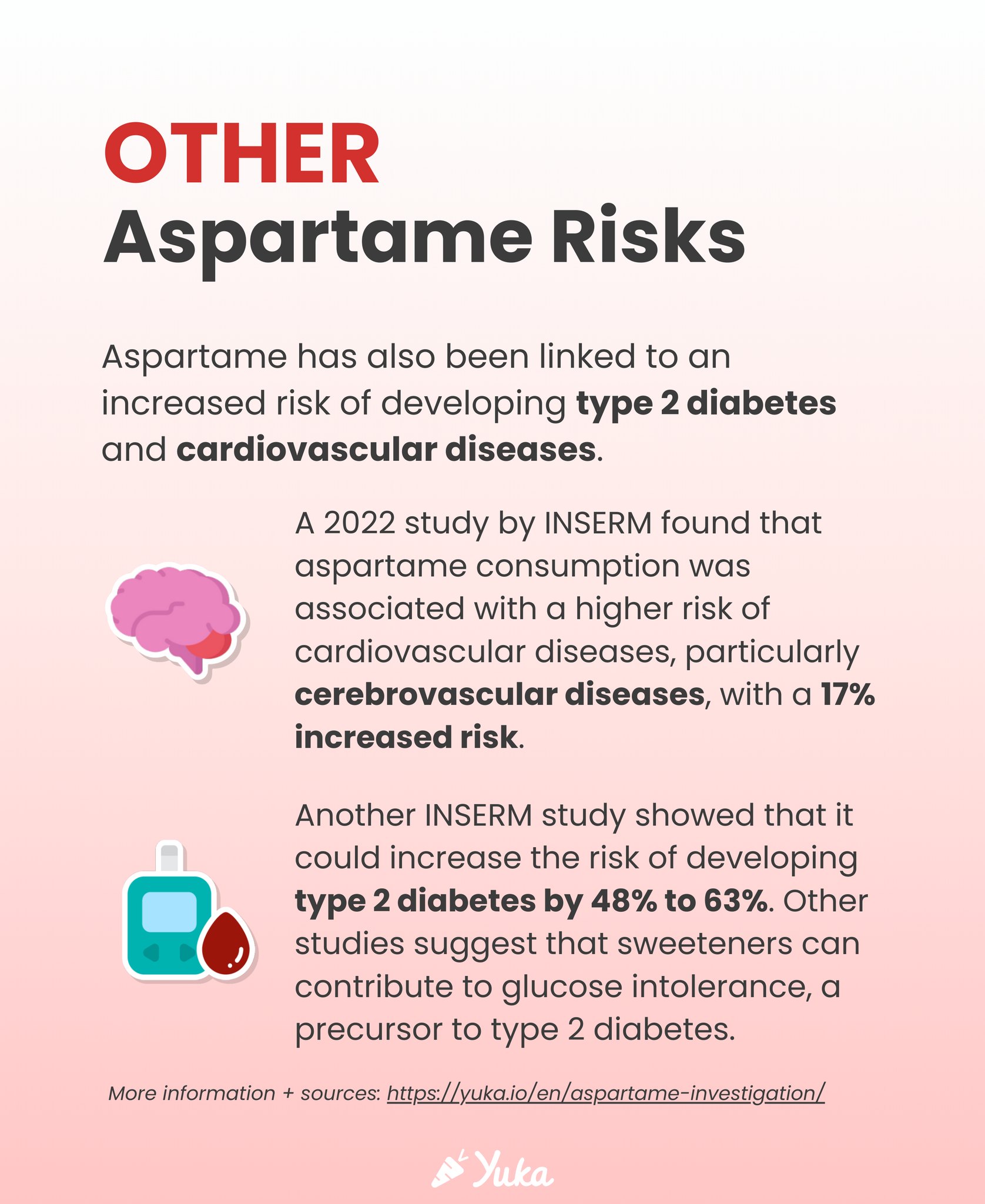Yuka USA - The Truth About Aspartame 🚨 Cancer, type 2... | Facebook