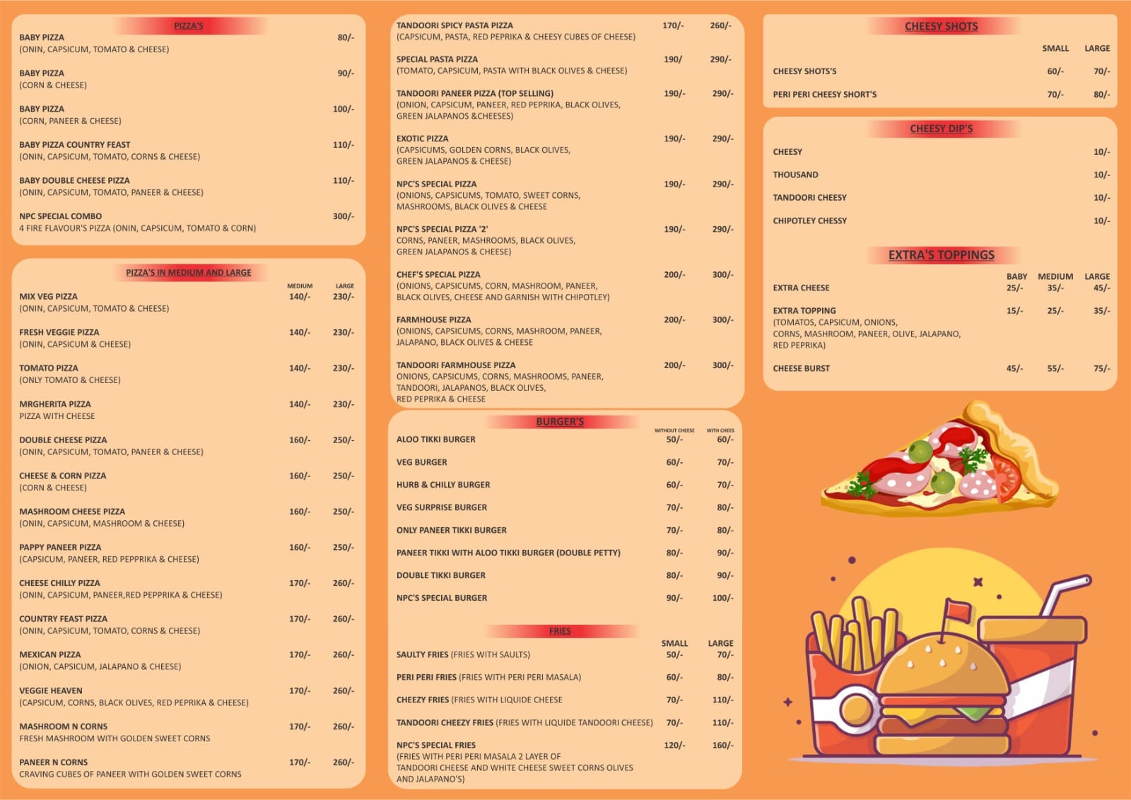 NEHA PIZZA Corner | Delhi