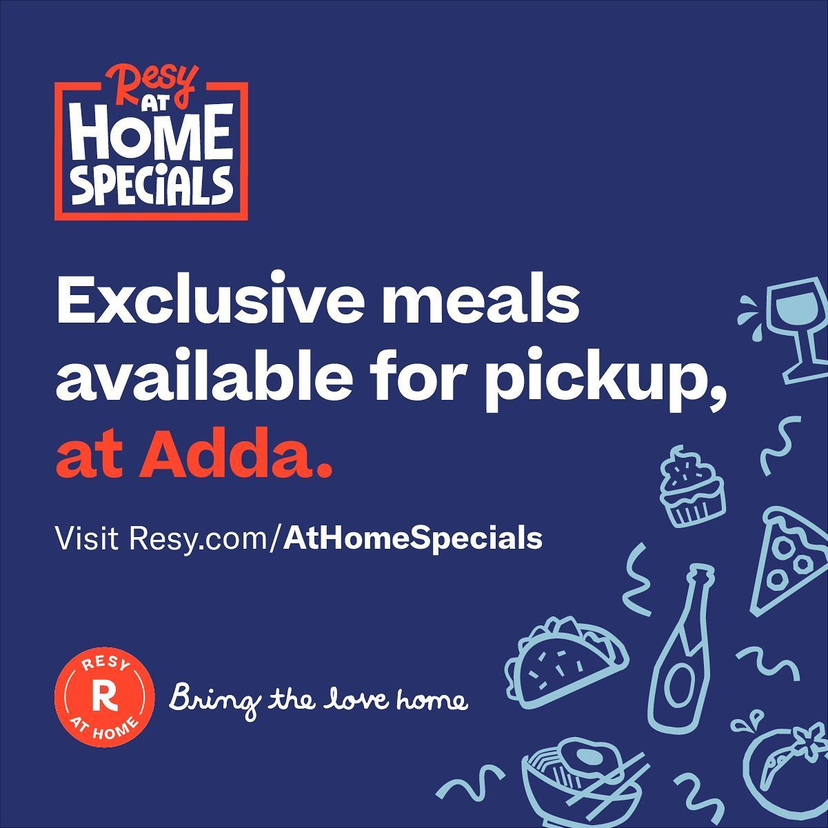 Adda - A new kind of exclusive takeout via @resy...