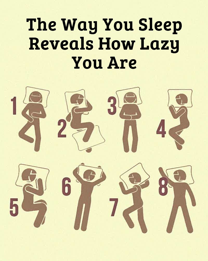 Nametests - The Way You Sleep Reveals How Lazy You Are | Facebook