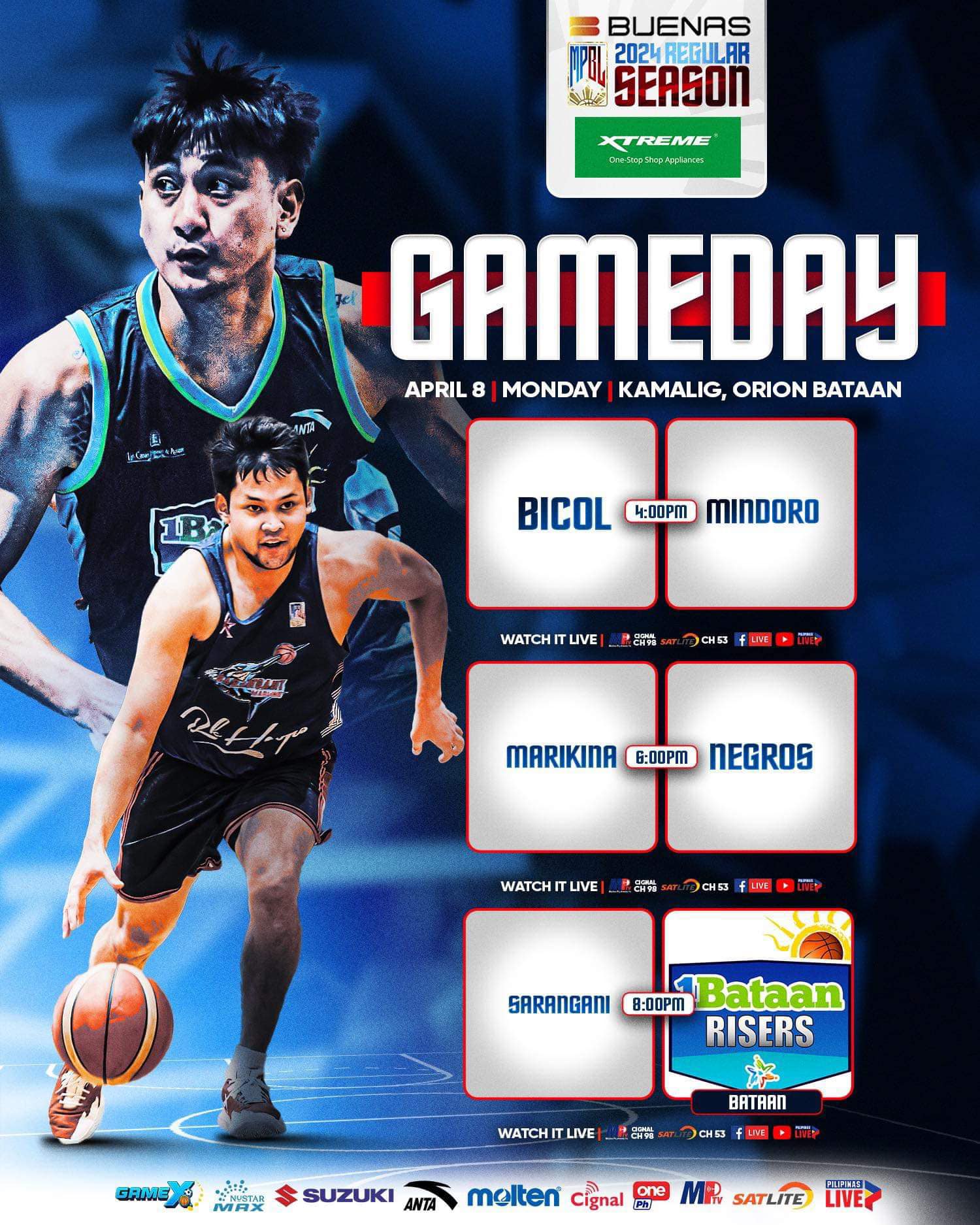 Maharlika - ‼️GAMEDAY‼️ 🗓️ April 8 2024 📍Kamalig, Orion, Bataan ⌚️4PM ...