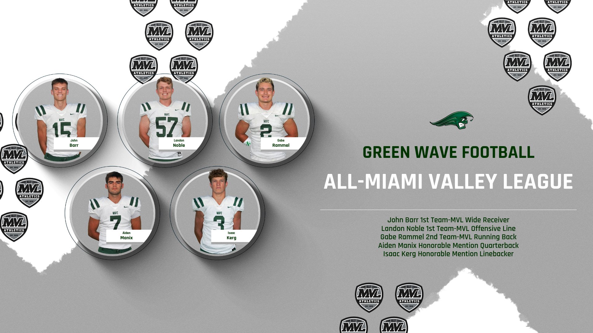 Congratulations to our... - Greenville Green Wave Athletics | Facebook