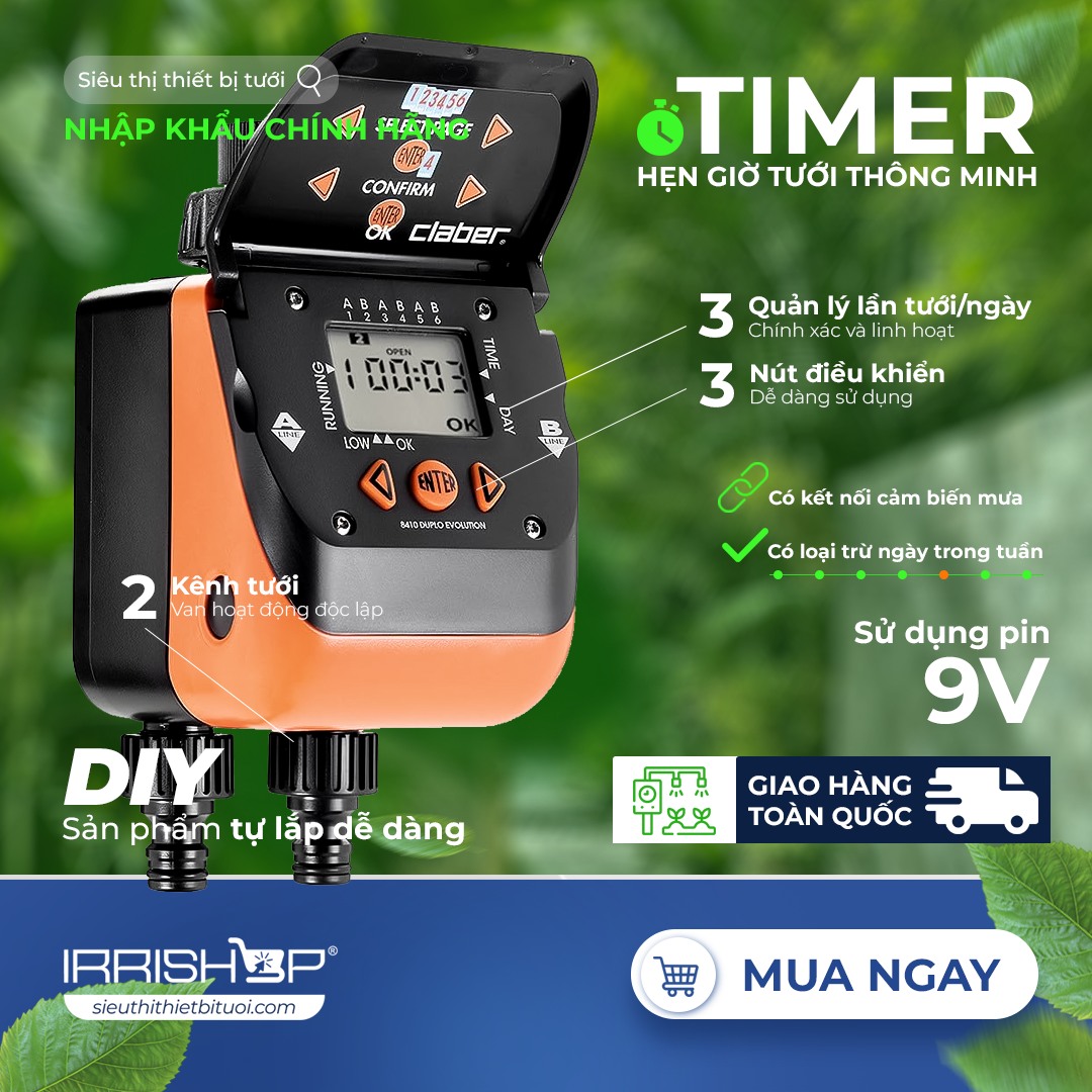 Siêu thị thiết bị tưới - Irrishop