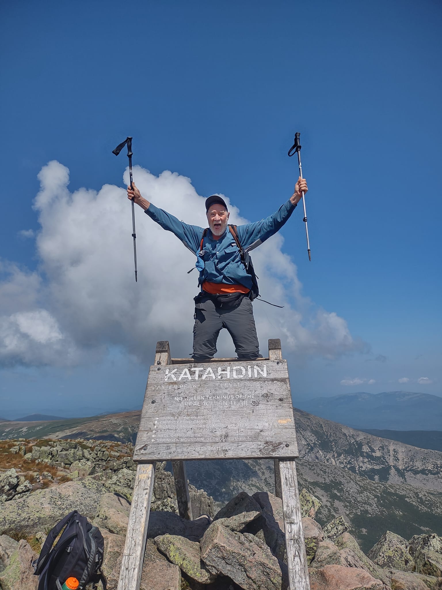 10 years, 5 hiking seasons and 6 sections to make it from Springer 