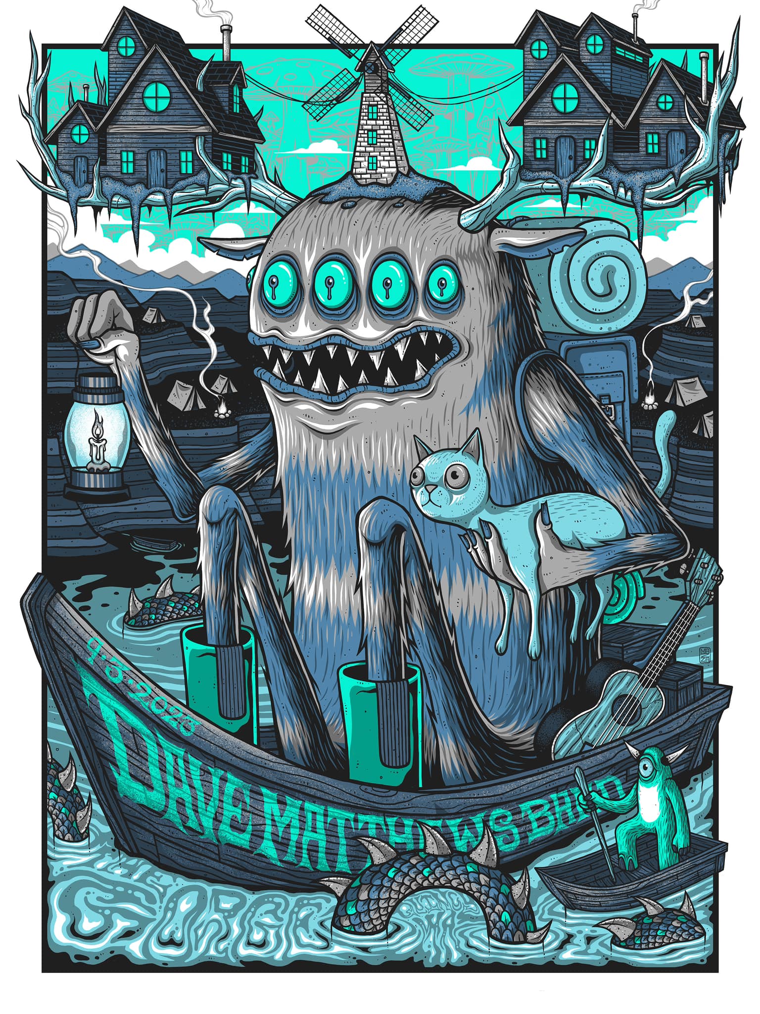 Thrilled to have this beautifully designed poster by Dave Kloc