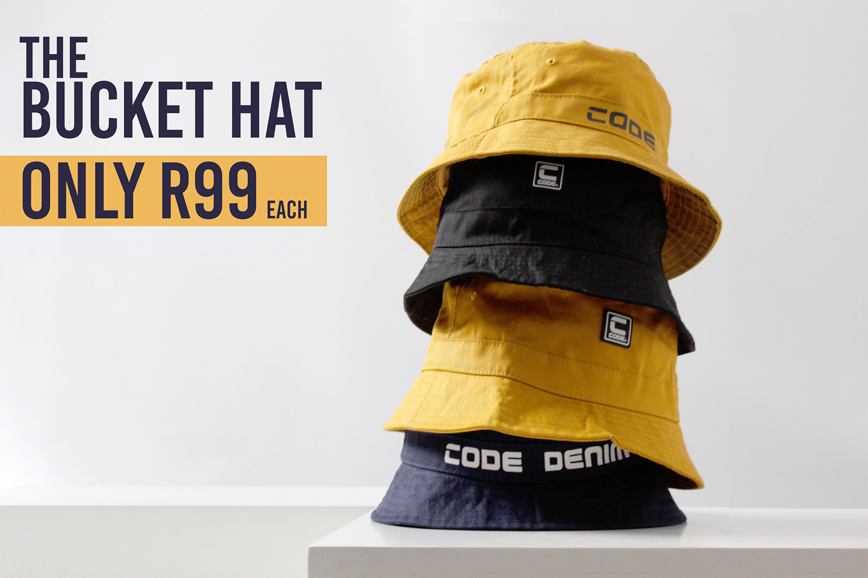 Most wanted this summer. Bucket hat R99 each In stores and online