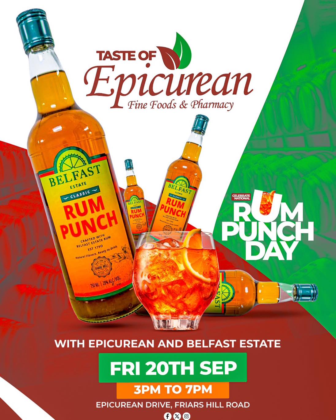 Epicurean Fine Foods & Pharmacy - 🥳 **Celebrate National Rum Punch Day ...