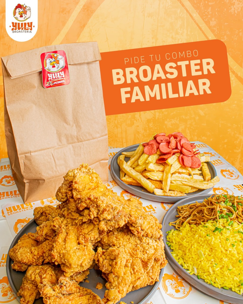 YULY Broasteria - 🍗🔥 ¡El sabor que une a la familia!🍗🔥... | Facebook