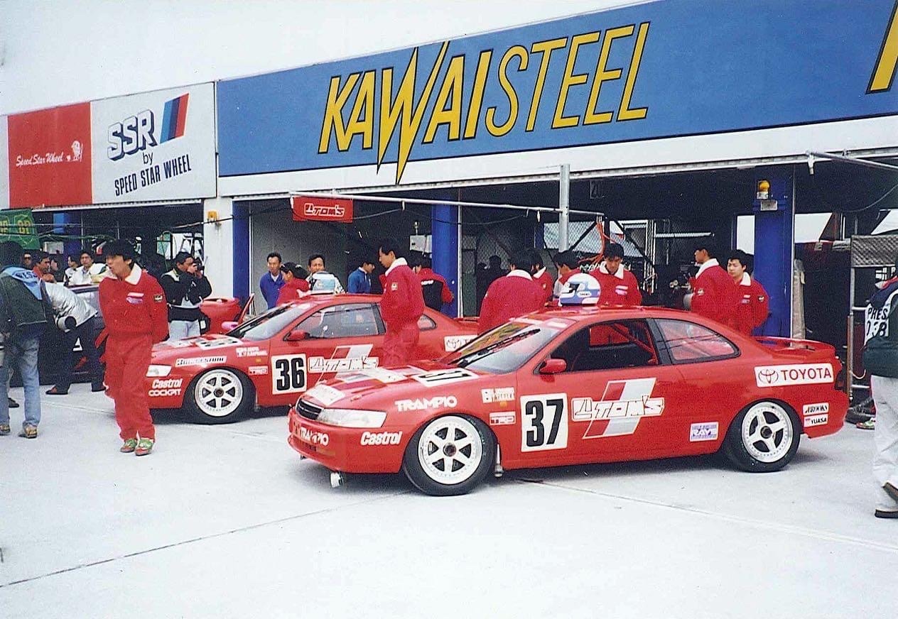 TOM'S Racing AE101 Toyota Corolla Levin JTCC racecar from 1993