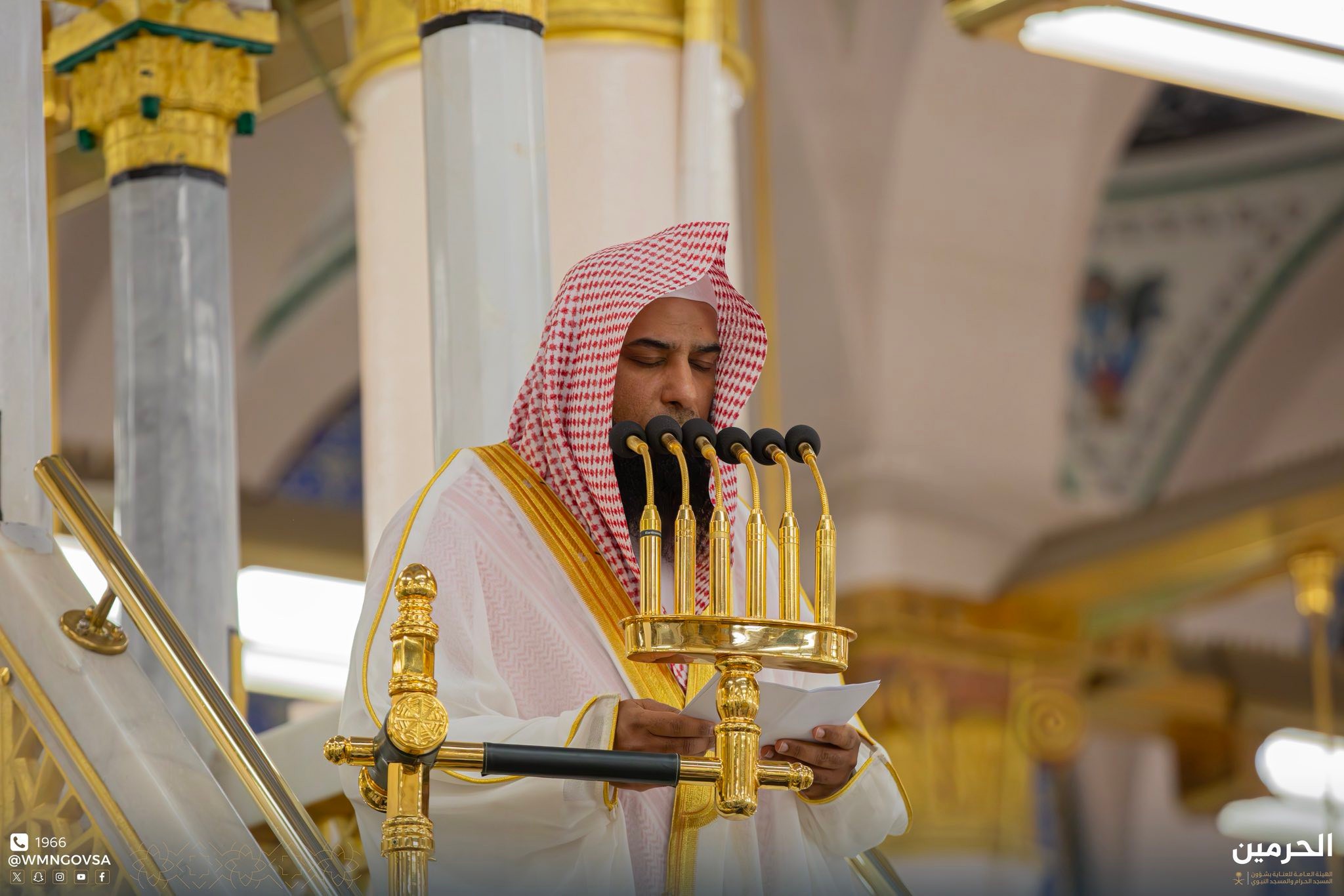 Haramain | ‏مشاهد من المسجد النبوي في يوم الجمعة | Facebook