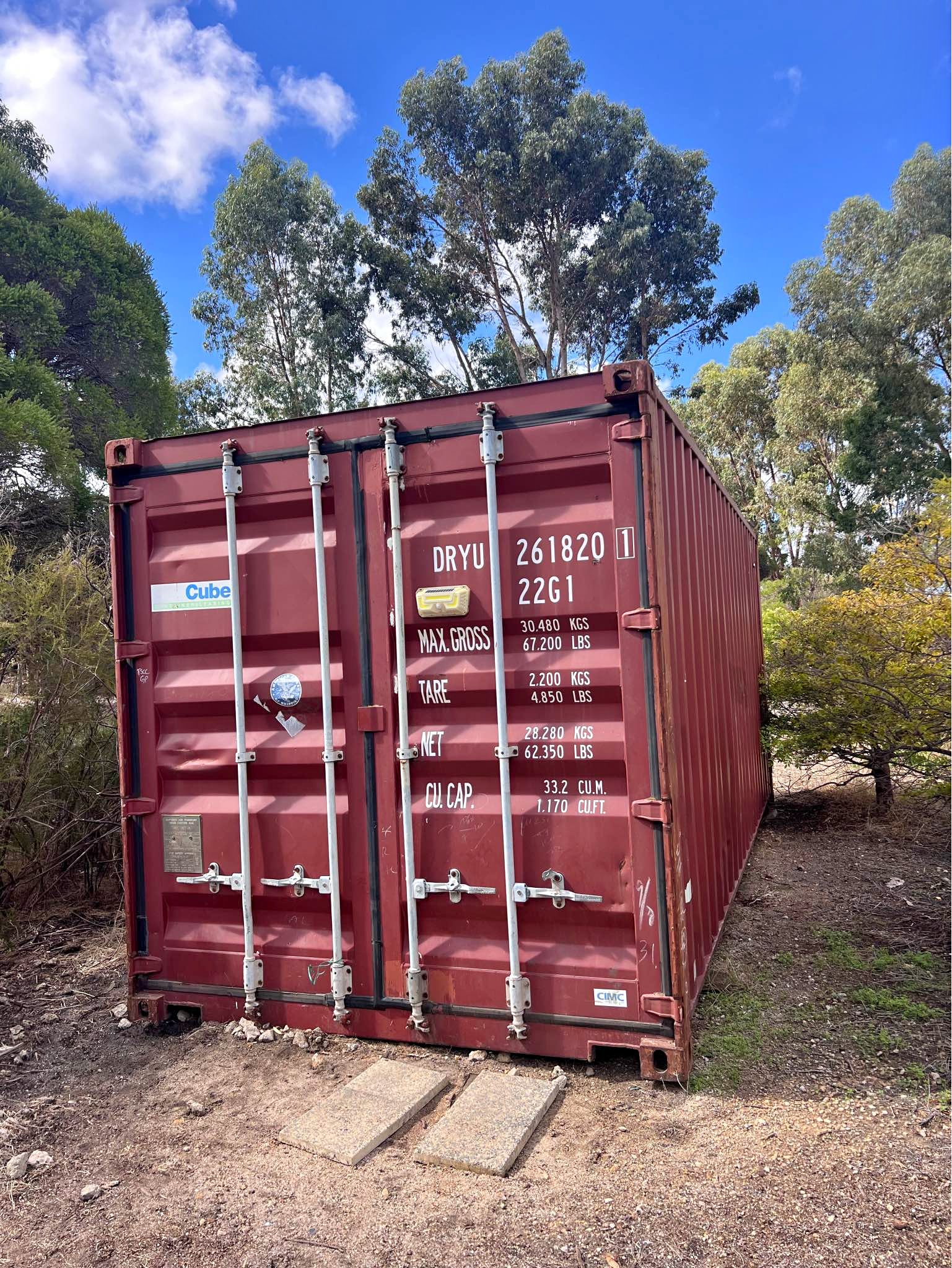 20ft shipping container - Water Storage & Rain Barrels - Perth, Western ...