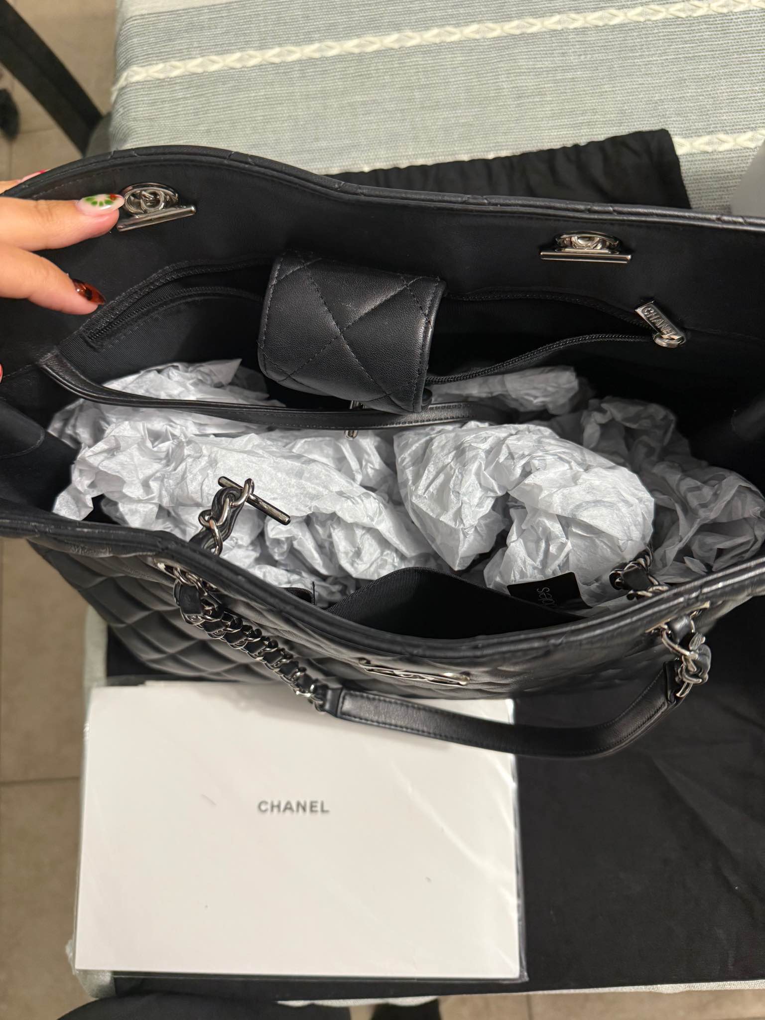 Chanel Grand Shopping Tote - Totes - Boca Raton, Florida | Facebook ...