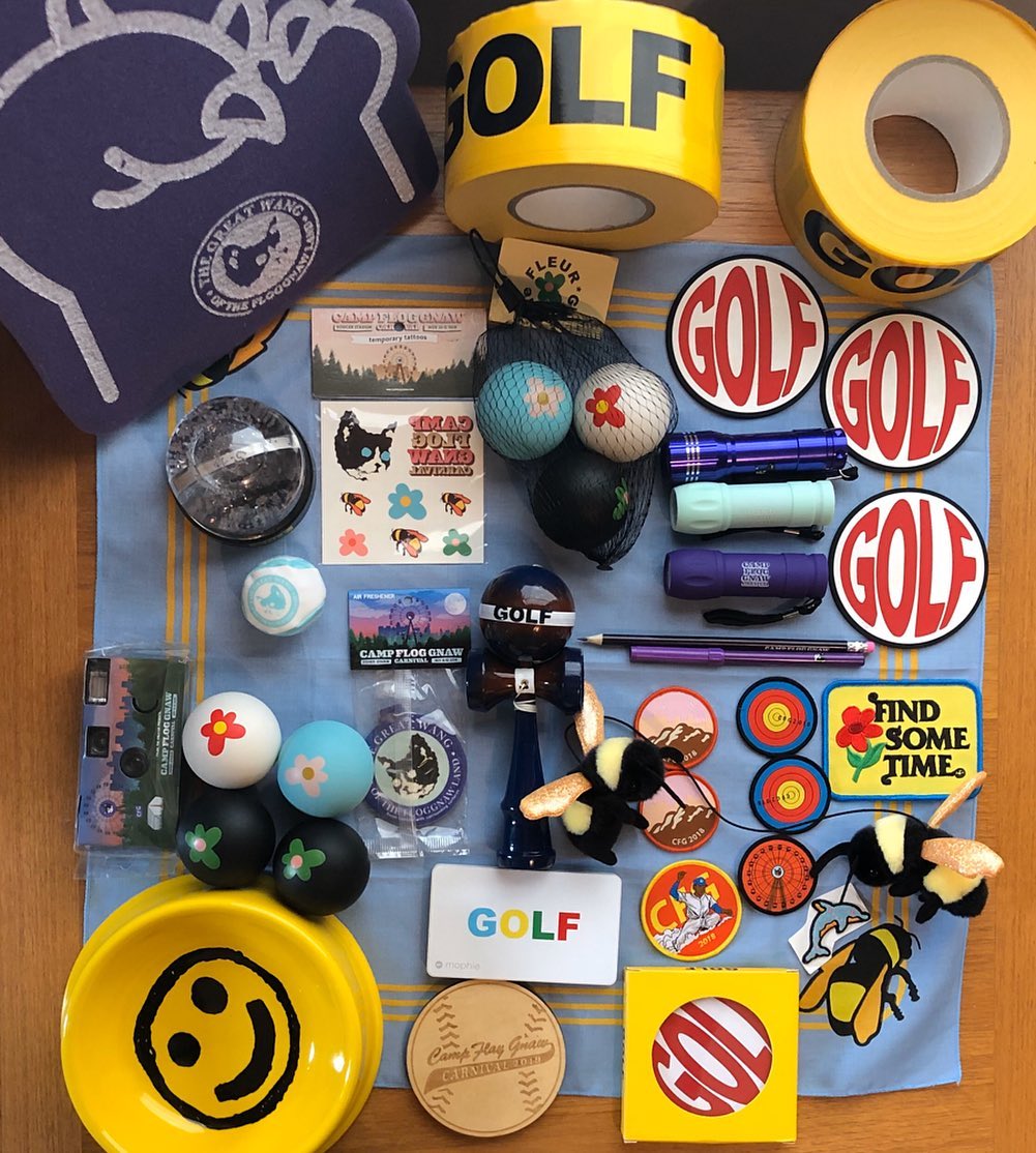 My - some golf wang/cfg accessories. Mostly not for sale, but