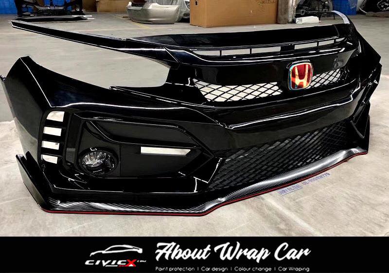 About wrap car - 🔥🔴กันชนหน้า Type R mc 2020 🇺🇸 ⚠️ใส่ได้กับ...