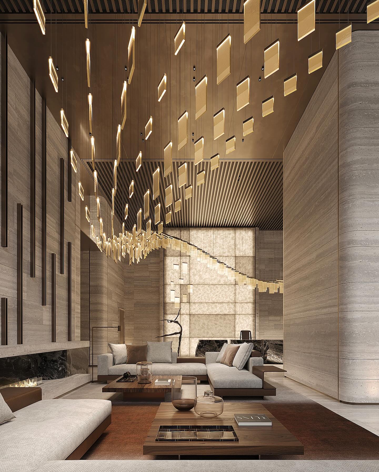 IQOSA - Our latest project features a lavish lobby that’s...