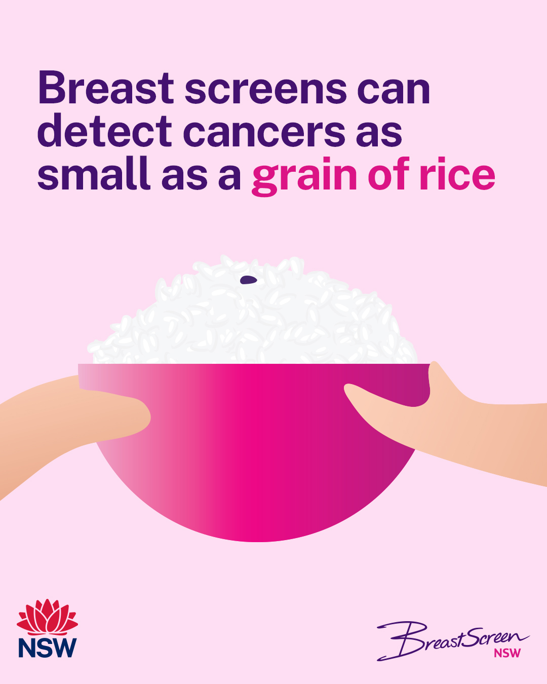 Did you know a breast screen can find... - BreastScreen NSW