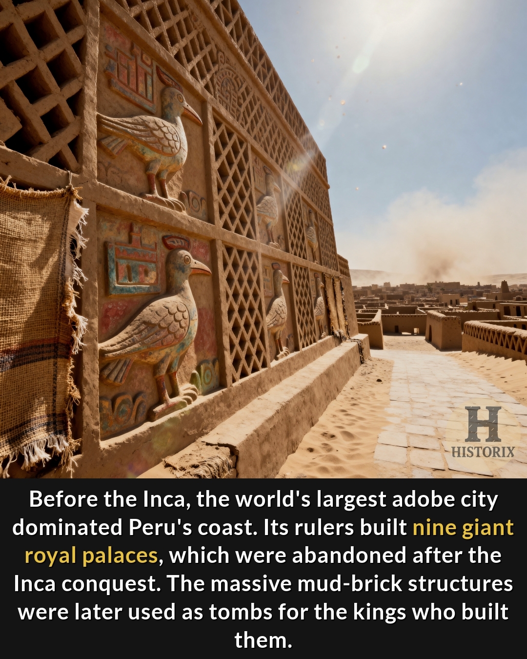 Historix - Long before the Inca, the largest city in South... | Facebook