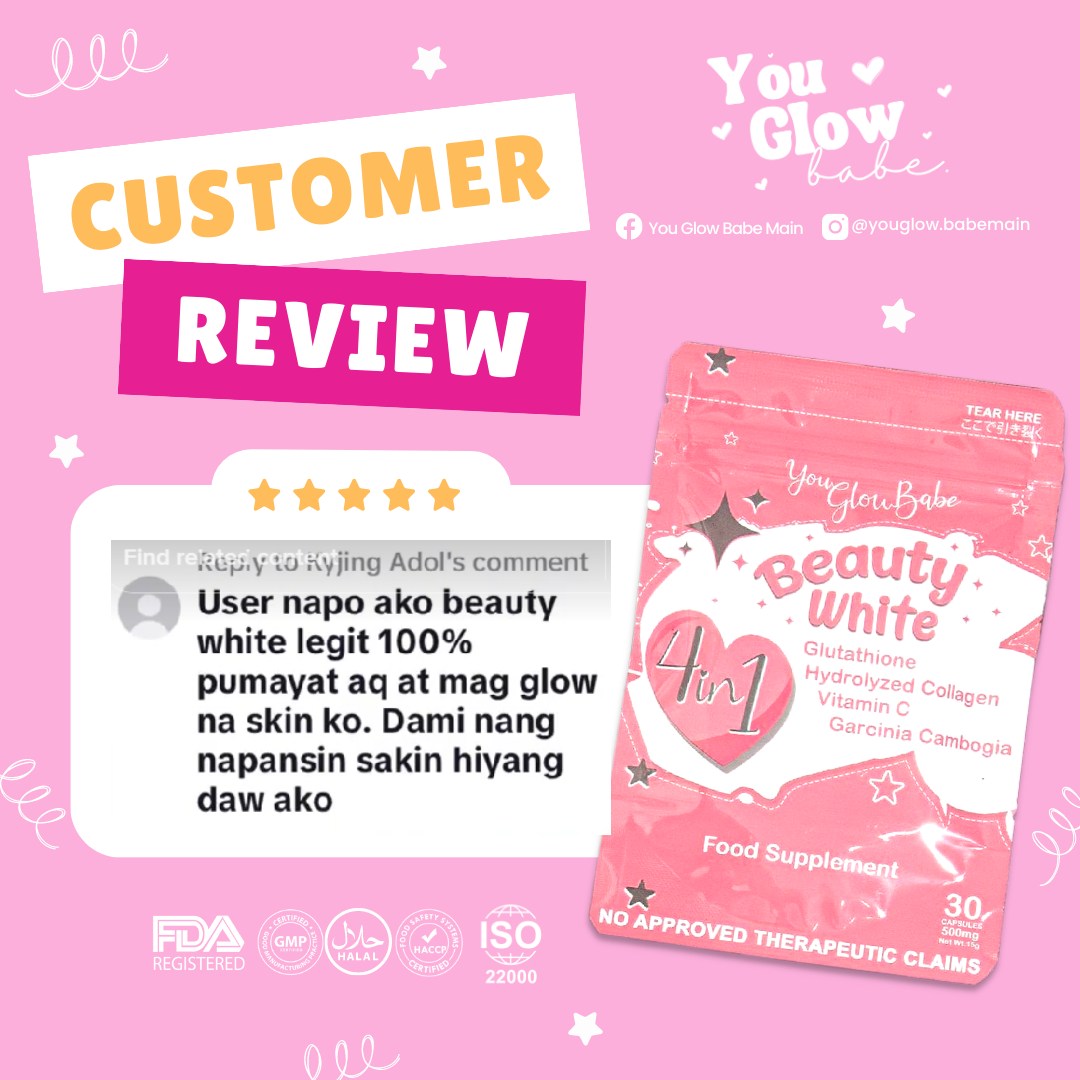 you glow babe glutathione review Here at Babe, WE value and thank you for your feedbacks.🥰💕✨ Another of our trending and highly effective YGB Beauty White. FDA Approved and Proven Effective✓ Add to Cart bpc 157 autism BPC-157: cosmetics Size:10 mL