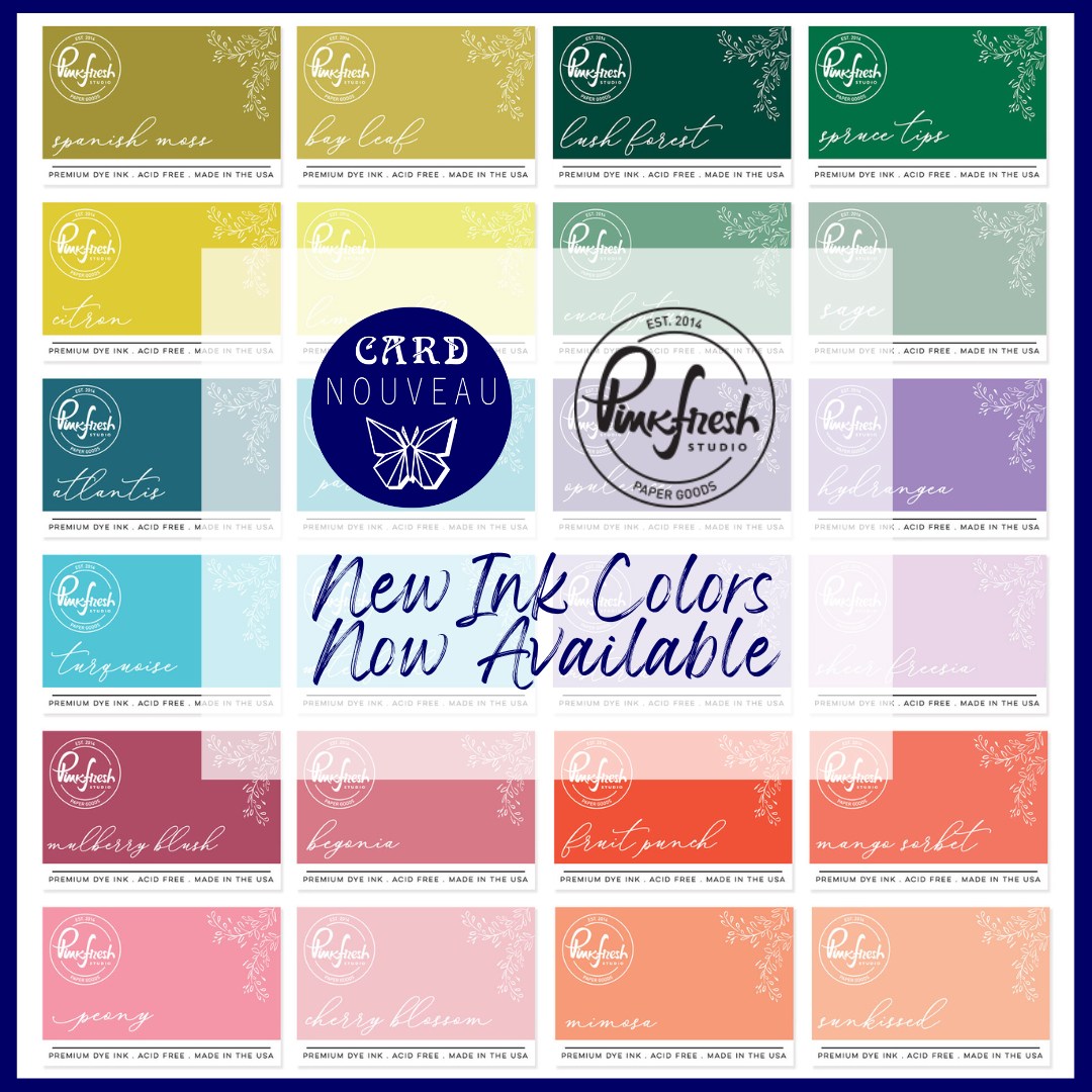 Card Nouveau - *NEW RELEASE* The amazing new ink colors...