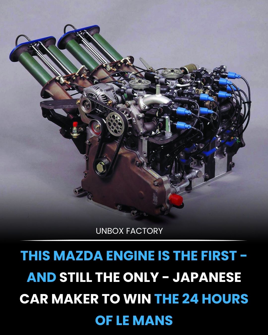 Mazda 787B wins 1991 24 hours of Le Mans