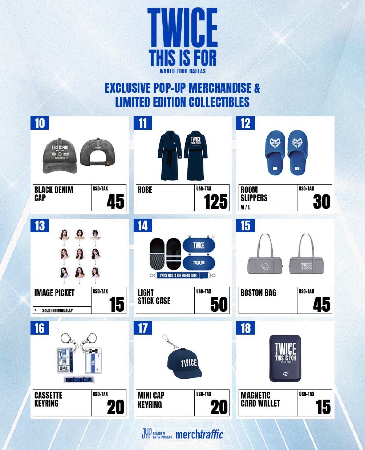DALLAS! The TWICE <THIS IS FOR> WORLD TOUR POP UP STORE is coming