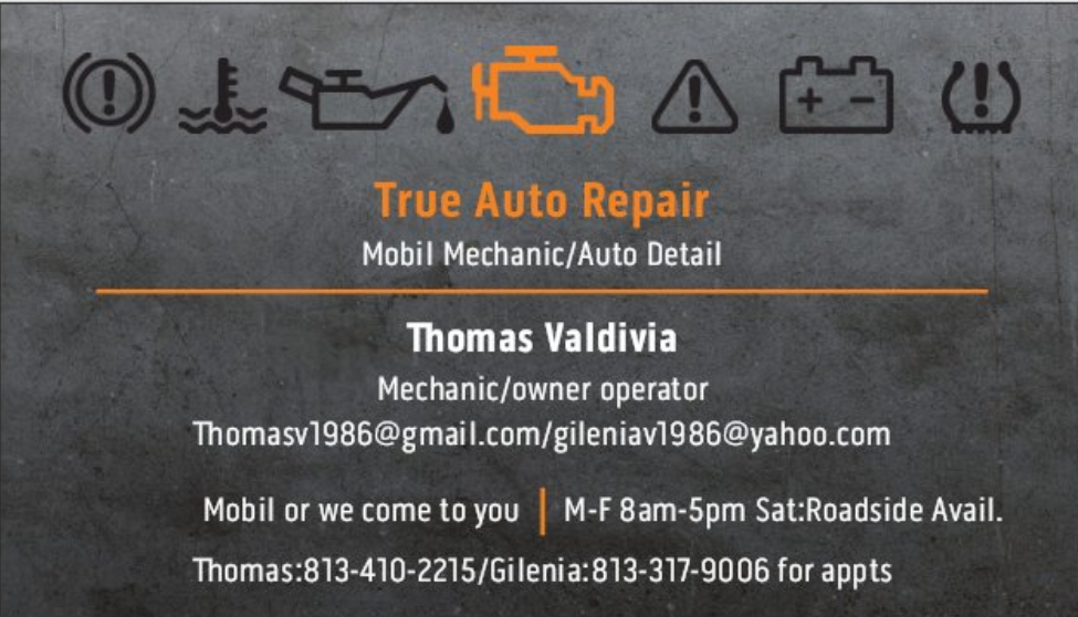 True auto Repair & Auto Detailing Mobile Service | Tampa FL
