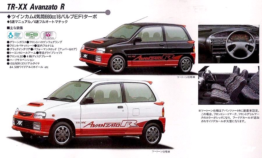 1992 - L200S Daihatsu Mira TR-XX Avanzato R - 05/07/16 (Absolutely