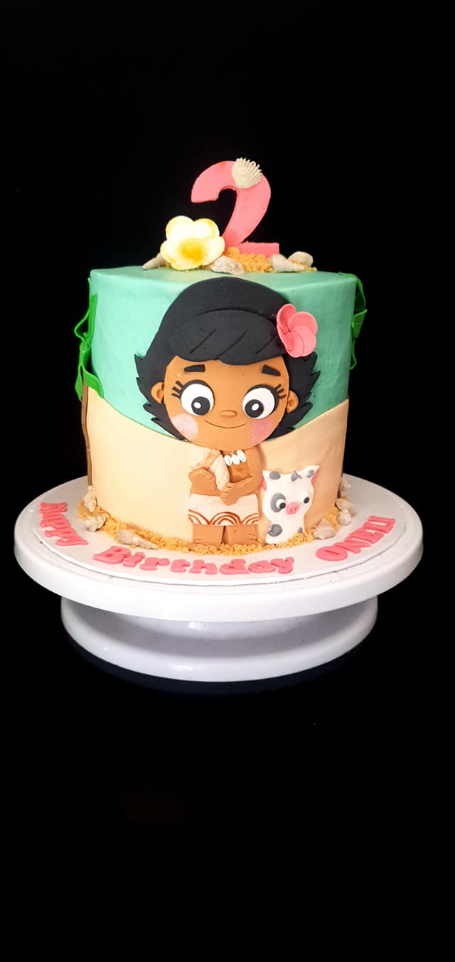 Cakes By Ino Cute Moana Theame Birthday Cake For Darling Facebook