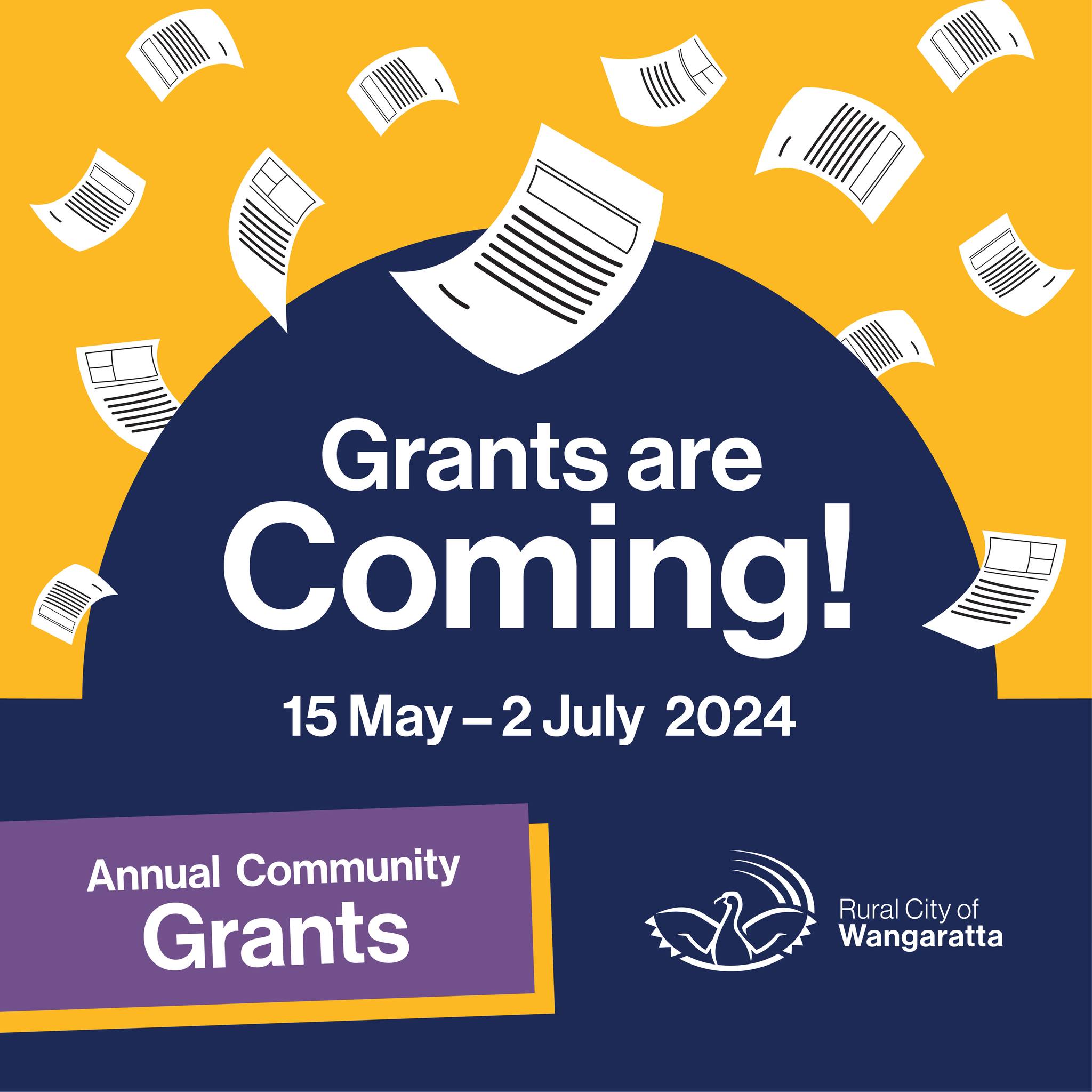 The annual Community Grants... - Rural City of Wangaratta