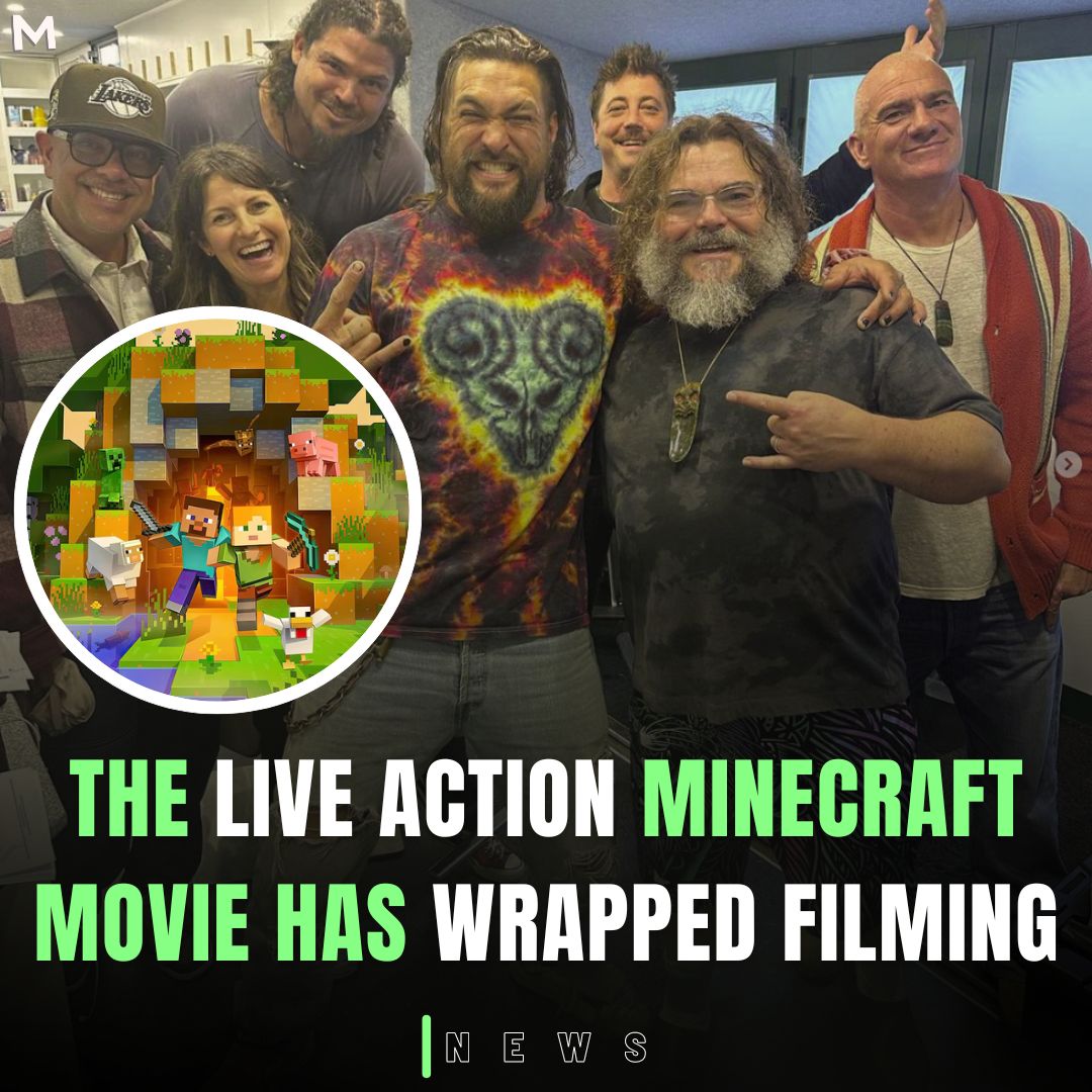 MovieWeb - Jason Momoa confirms that the live-action MINECRAFT movie ...