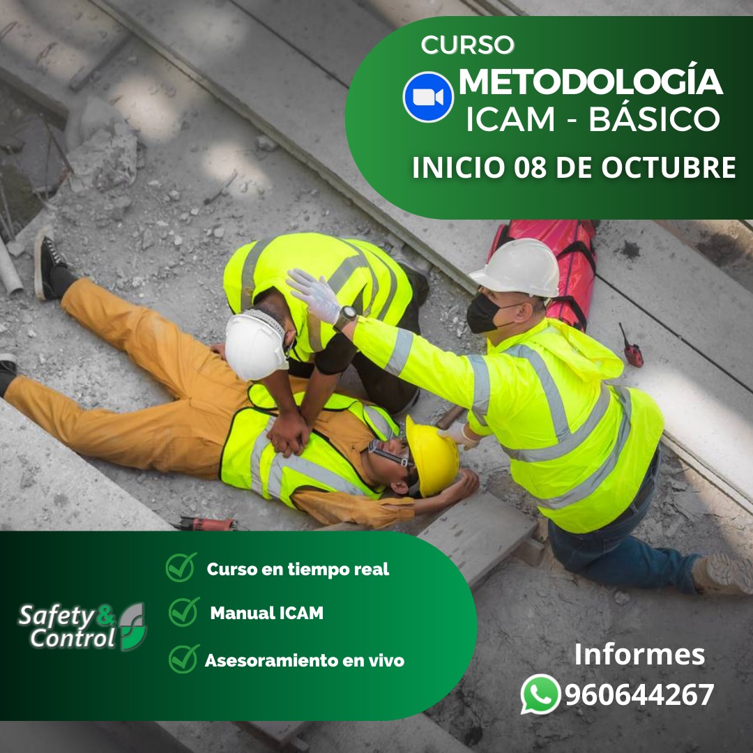 Curso en tiempo real METODOLOGIA ICAM... - Safety & Control