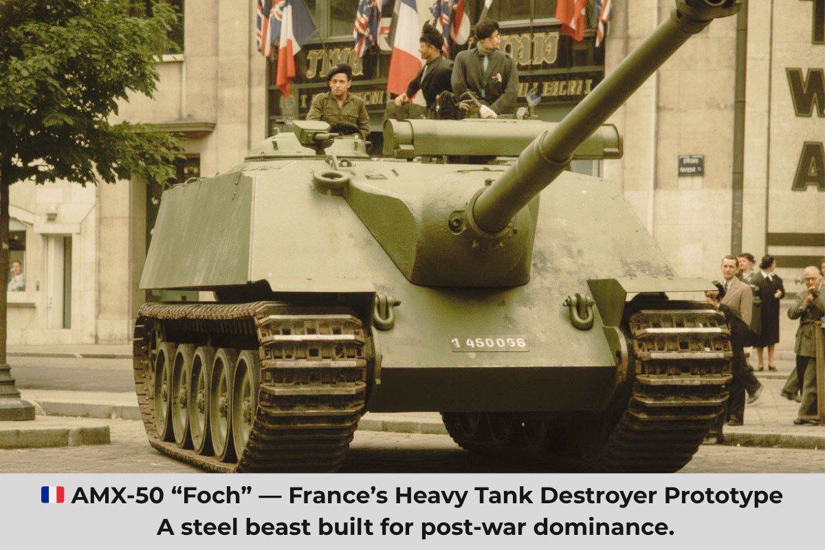 Код 4 5 0 - The AMX-50 “Foch” - France’s 120mm Tank... | Facebook