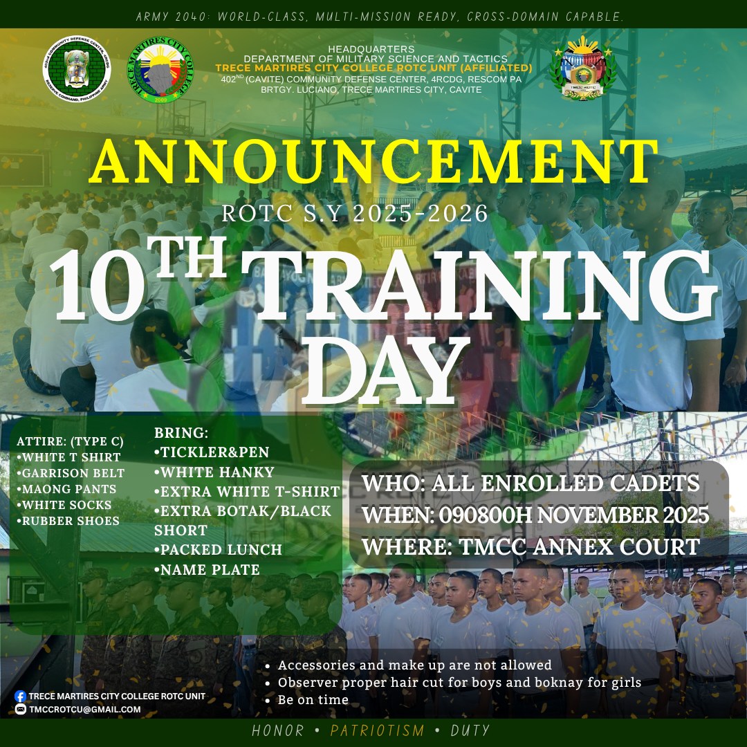 Trece Martires City College ROTC UNIT
