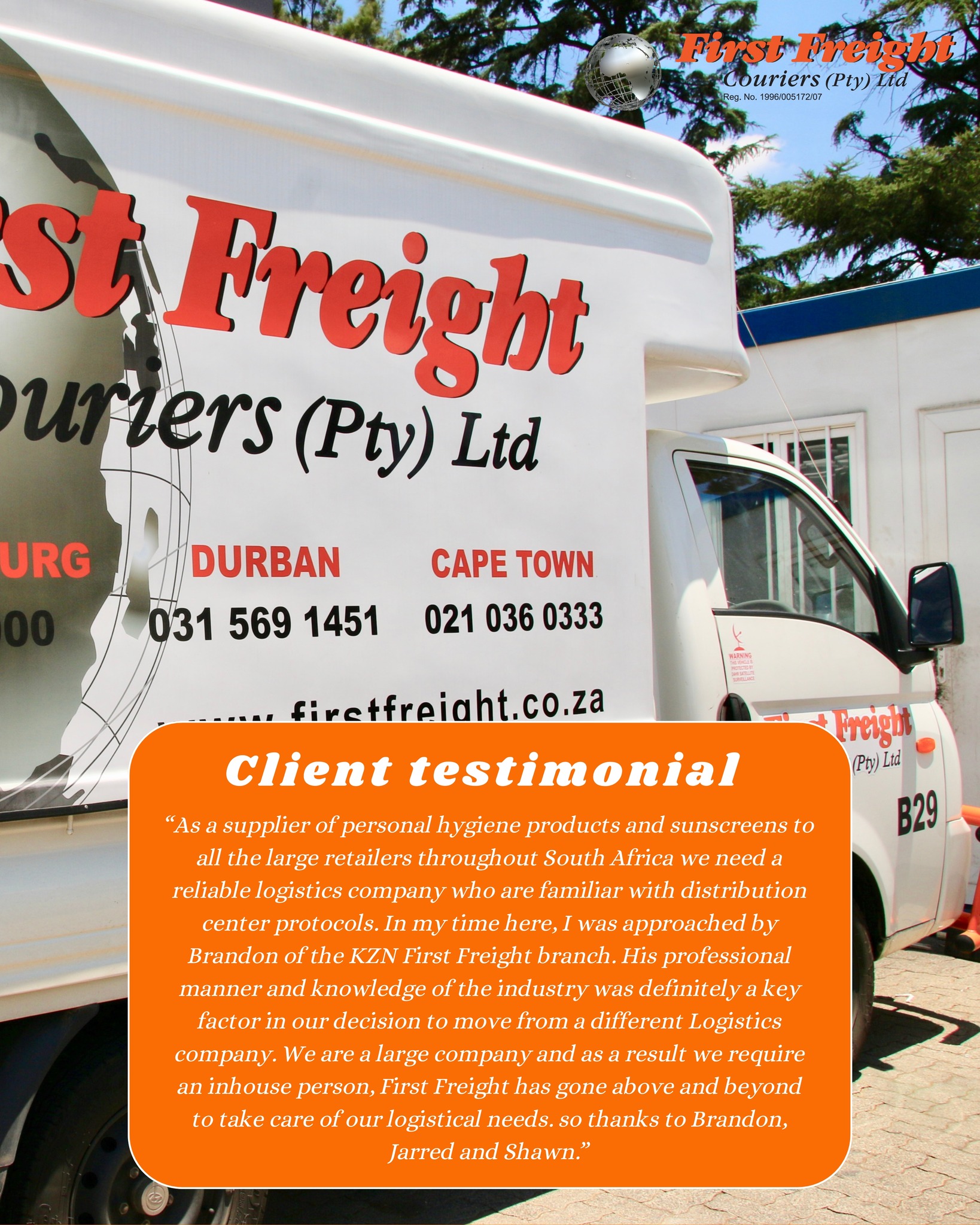 🚚 Meet the First Freight Fleet!... - First Freight Couriers | Facebook