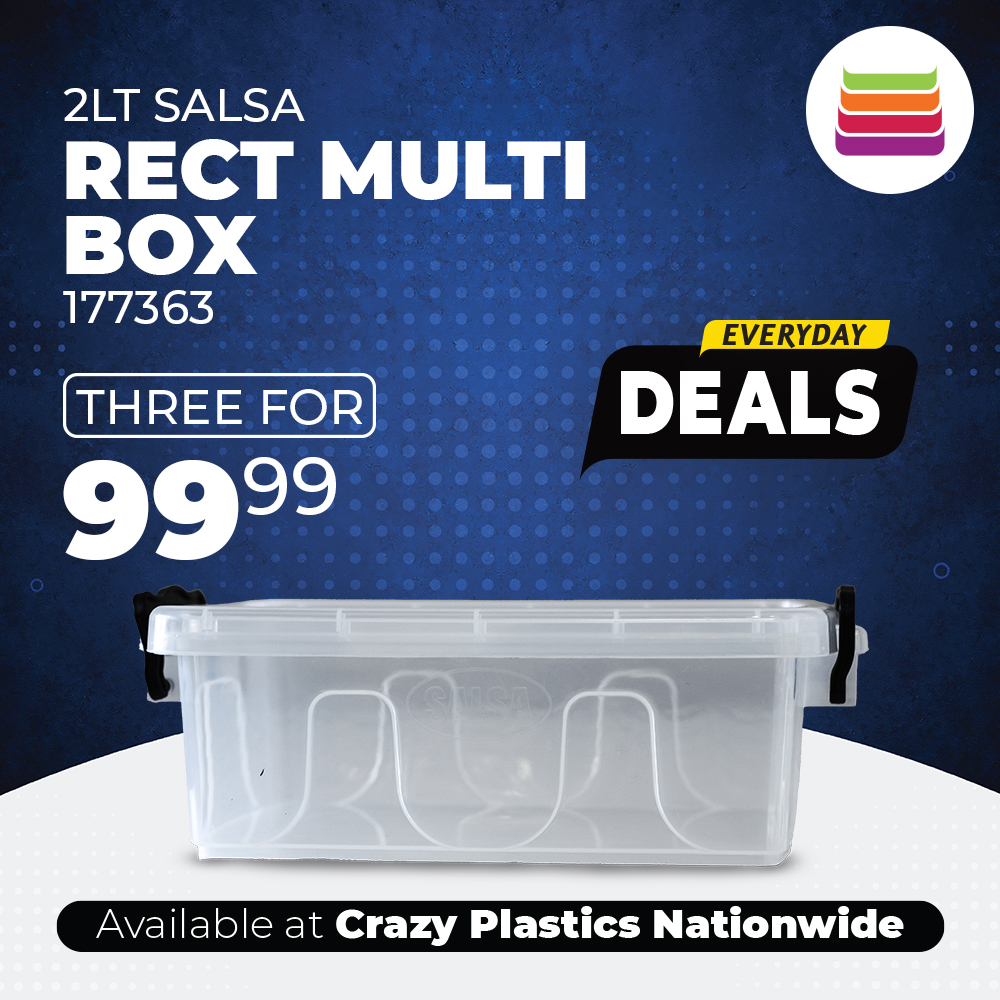 Crazy - Save More on Storage! 🏷️ Get 3 of our 2LT Salsa Multi Boxes for ...