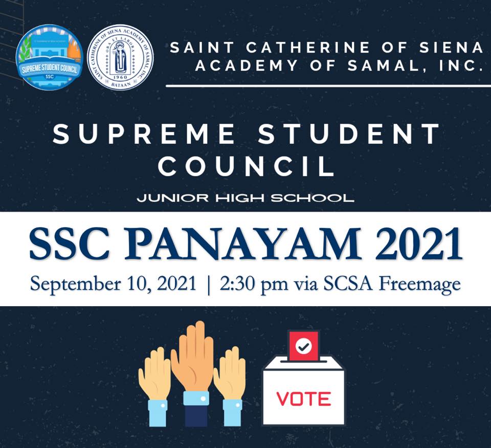 Show your... - SCSA of Samal, Inc. - Supreme Student Council