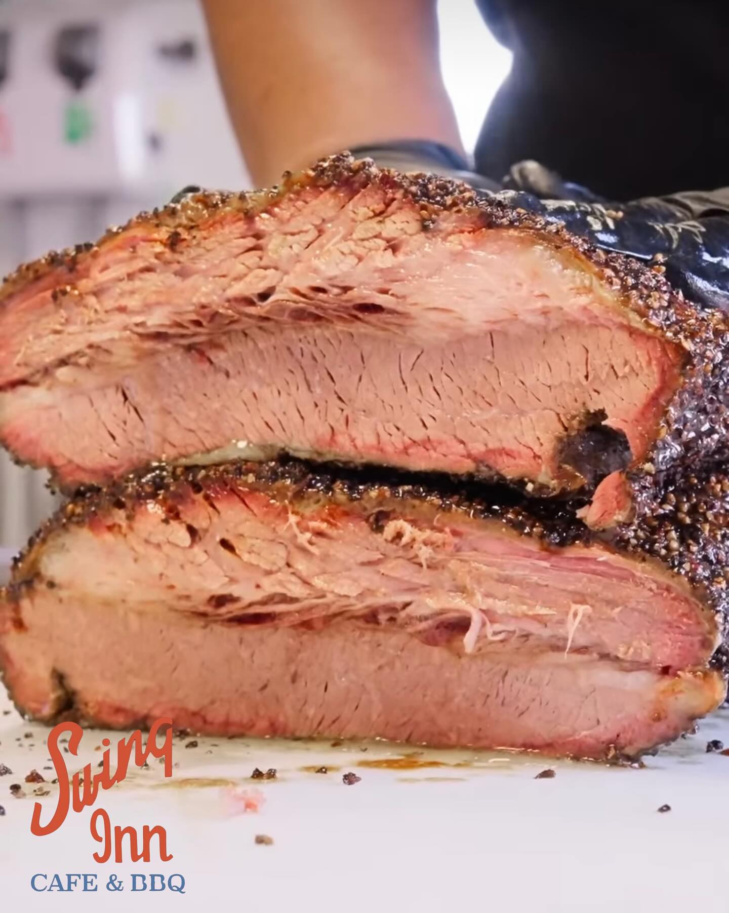 🔥 Now THAT’S a smoke ring. 🔥... - Swing Inn Cafe & BBQ | Facebook