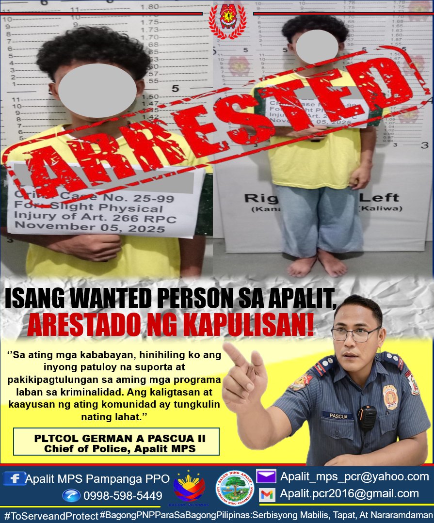 Apalit Mps - 𝐎𝐓𝐇𝐄𝐑 𝐌𝐎𝐒𝐓 𝐖𝐀𝐍𝐓𝐄𝐃 𝐏𝐄𝐑𝐒𝐎𝐍 𝐒𝐀 𝐀𝐏𝐀𝐋𝐈𝐓,𝐇𝐈𝐌𝐀𝐒 𝐑𝐄𝐇𝐀𝐒 𝐒𝐀 𝐒𝐀 𝐁𝐈𝐒𝐀 ...