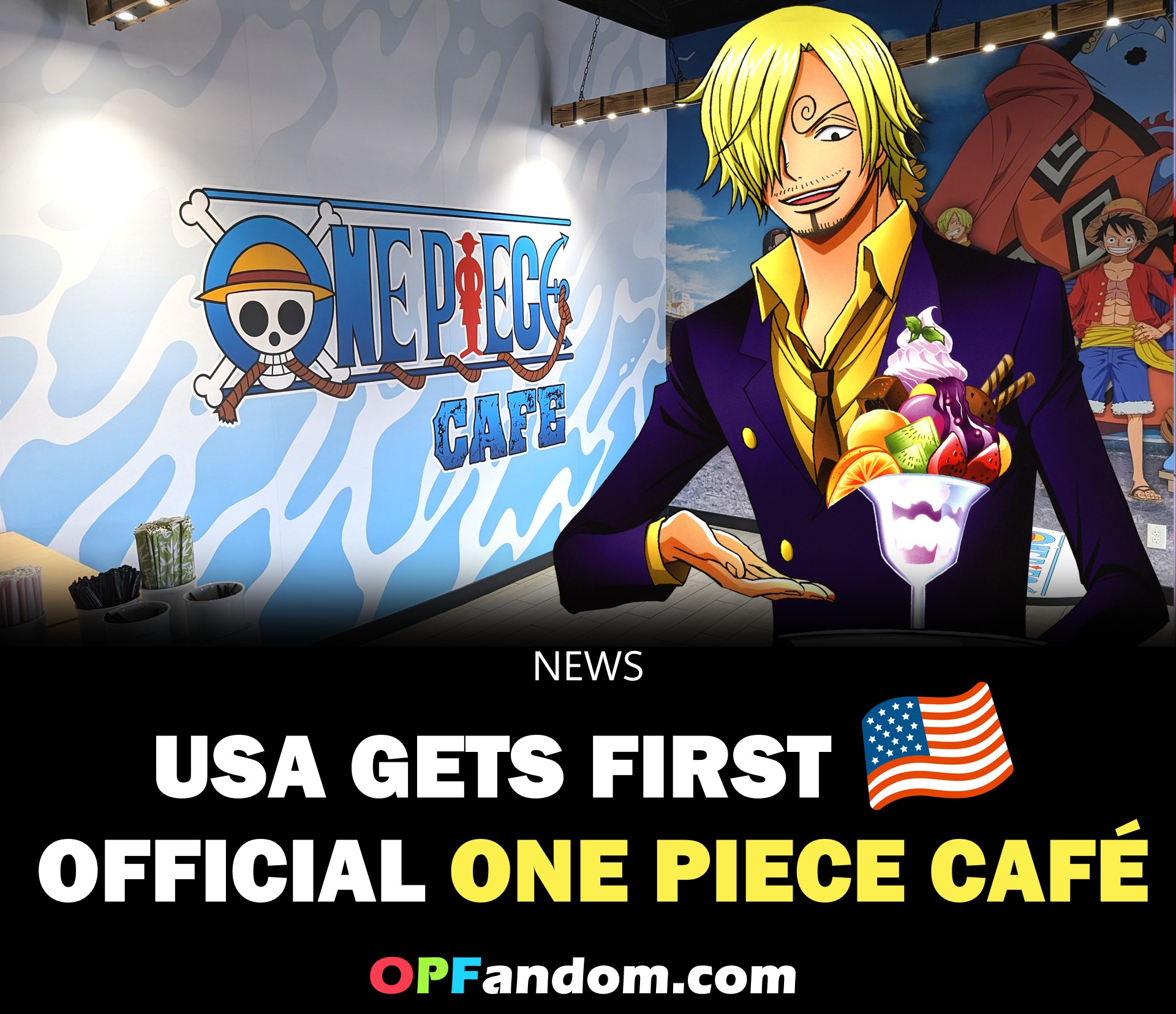 First official One Piece cafe opens in the US