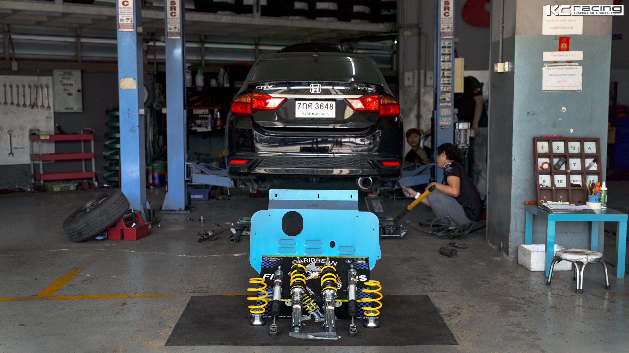Honda City GM6 อยากได้ช่วงล่างฟินๆๆ เน้นงานบริการ แวะมาKc racing รับ ...