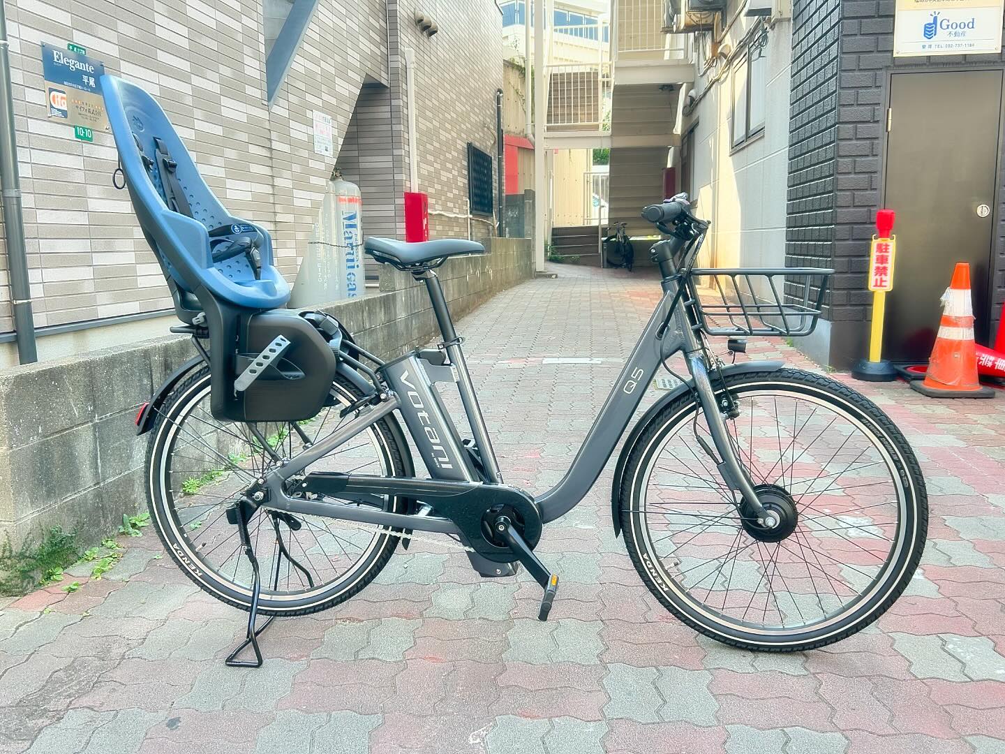 Votani Q5チャイルドシート仕様のオーダーです。 26インチのタイヤ