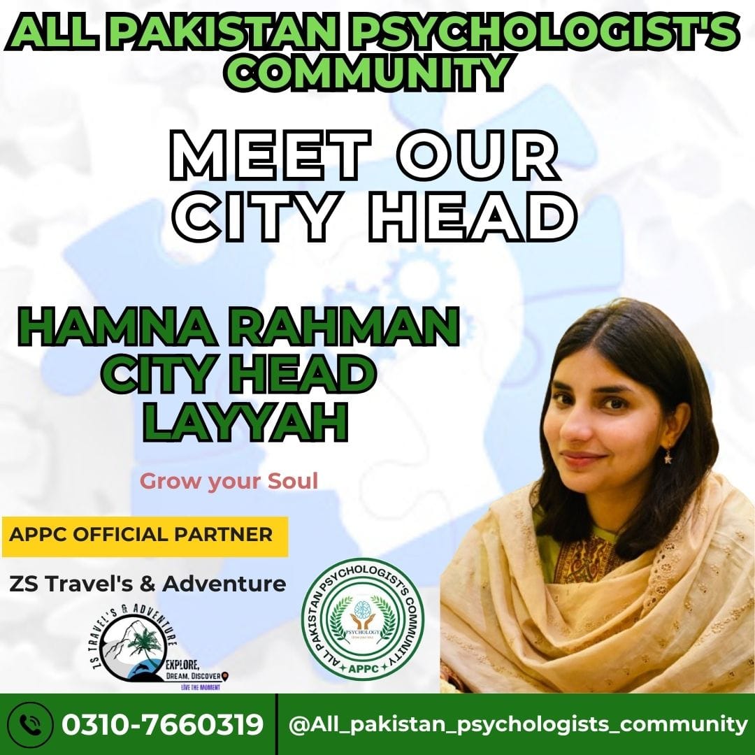 All Pakistan Psychologists Community - We are *pleased to announce* the ...